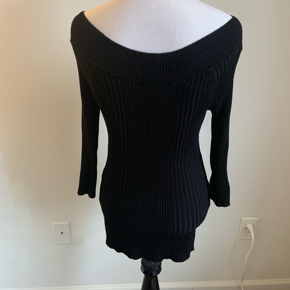 Hooked Up Off the Shoulder Sweater - Picture 2 of 3